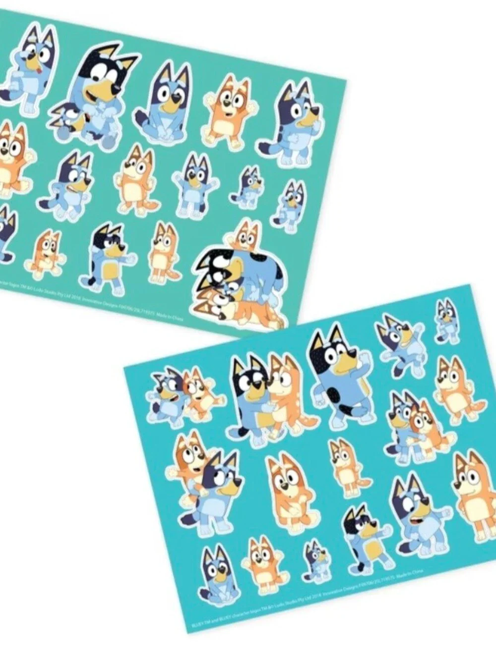 Bluey Embossed Tin Activity Set